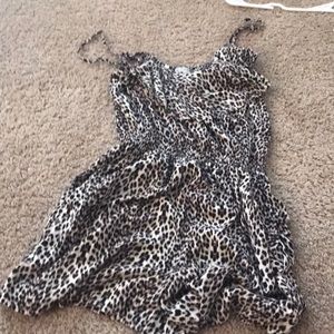 Leopard Print Romper